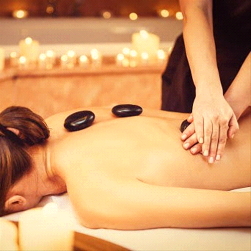 Hot stone massage