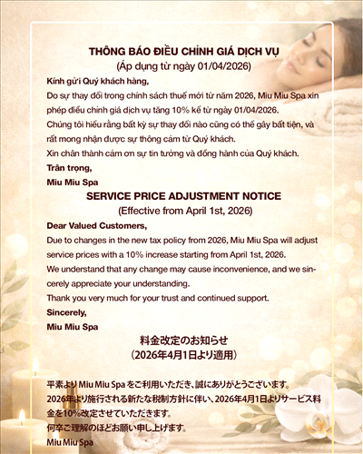 PRICE ADJUSTMENT NOTICE